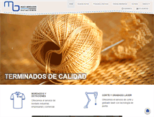 Tablet Screenshot of multibordados.com.co